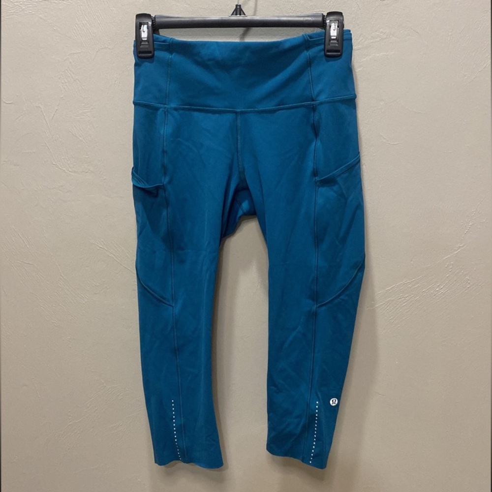 Lululemon fast and free crop leggings
